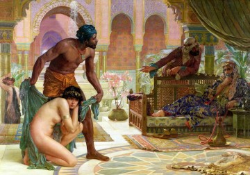 奴隷制度の苦い草案 アーネスト・ノーマンド・ヴィクトリアン Oil Paintings